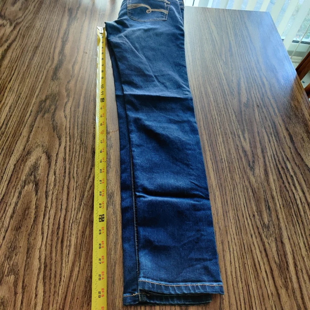 Justice Premium Skinny Medium Wash Simply Low Jegging Jeans EUC sz 16R